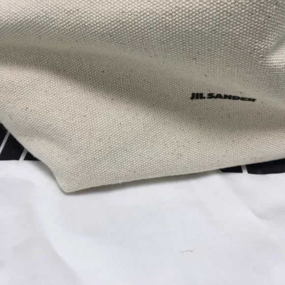 Jil Sander NWT Small Canvas Drawstring Crossbody Bag - Picture 7 of 9
